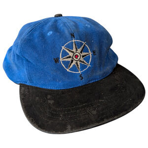 90's Marlboro Compass Strapback Hat